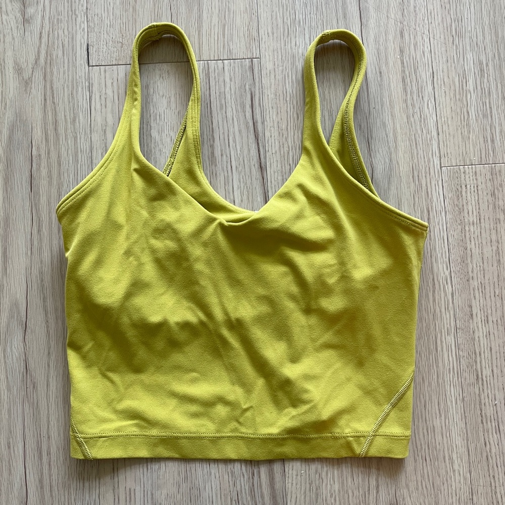 Lululemon Align Tank Yellow Pear